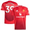 Maglia ufficiale Manchester United McTominay 39 Casa 2024-25 per Uomo